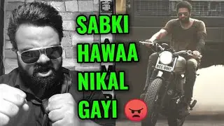SALAAR RELEASE TRAILER REVIEW BY AAMIR ANSARI | PRABHAS | GOOSEBUMPS