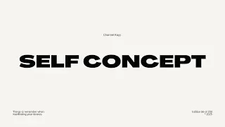 Self concept affirmations.
