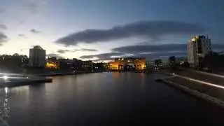 Bond University Sunset Time Lapse, Gold Coast, QLD Australia (HD)