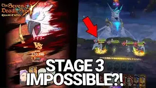 SO I ATTEMPTED STAGE 3 DEMONIC BEAST BATTLE... AND ITS IMPOSSIBLE!! [7DS: Grand Cross]