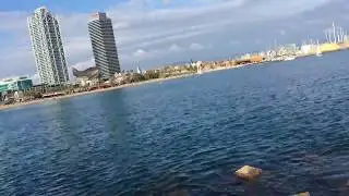 Live Beach Sessions Barcelona -- 14-01-2018  (Korg Volca & Roland Cube)
