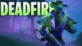 NEW DEADFIRE SKIN AND DARK SHARD PICKAXE GAMEPLAY...My First Games With The New Update