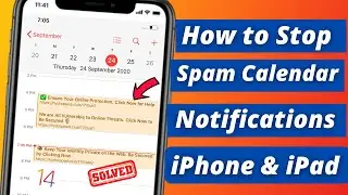 How to stop calendar notifications iphone | How do I turn off calendar alerts IOS