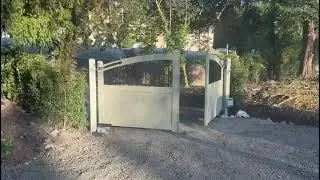The Patriot Aluminium Driveway Double Gate