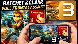 Ratchet & Clank: Full Frontal Assault | Snapdragon 8 elite gen 5 | aPS3e PS3 Emulator Android