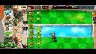 PLANTS VS ZOMBIE  🧟🧟GAME                           ADVENTURE POOL LEVEL 8 FULL VIDEO 🎮