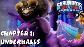 Skylanders Trap Team 3DS Chapter 1 - Underhalls & Opening (Gusto Gameplay)