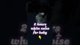 New 2 hours white noise video is launched! :) #whitenoiseforsleeping