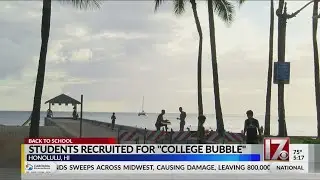 Students recruited for 'college bubble'