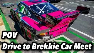 636 hp Electric Porsche 935 drive to Brekkie Car meet