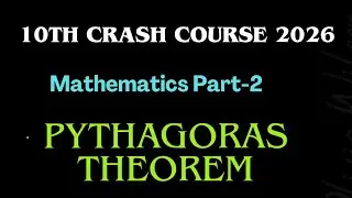 Pythagoras Theorem In ONE SHORT | Math part-2 | SSCBOARD CRASH COURSE 2026 #ssc2026 #10thclass #imp