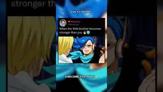 Niji couldn't scare Sanji off this time 😂🔥💯