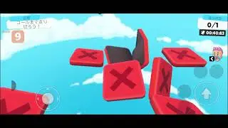 Stumble Guys Japanese: Gameplay Rush Hour/Crab's Landing/Tile Fall/Abduction Avenue