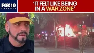 Light rail fire survivor recounts 'war zone' experience | FOX 10 Phoenix