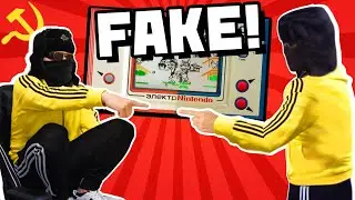 Fake bootleg copies from Russia. Mcdonald's. Nintendo. Life of Boris.
