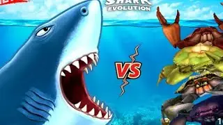 Hungry Shark 🦈 gameplay 😦 shark machhali samudri shark game offline complete max 🎚️ 