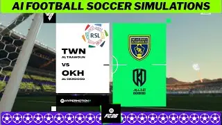AL-TAAWOUN vs AL AKHDOUD ⚽ Saudi Pro League 2025/26 Matchday 19 🟩 EA FC26 Simulation