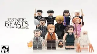 LEGO Fantastic Beasts and Where to Find Them Custom Minifigure Showcase!