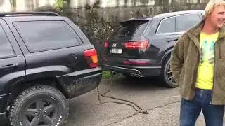 Jeep Grand Cherokee vs Audi Q7. Чей джип круче?