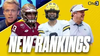 Our NEW College Football Rankings After Week 1 | Georgia, Michigan, Florida State, Ohio State
