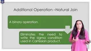 Relational Algebra  -Additional Operations -Intersection, Natural Join, Outer Join, Assignment
