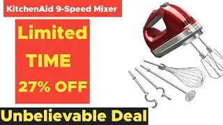KitchenAid 9-Speed Hand Mixer &ndash; Limited Time 27% OFF Deal