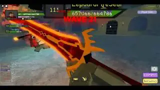 Carrying my friends on Winter Outpost Wave Defence Dungeon Quest. (part 2.)