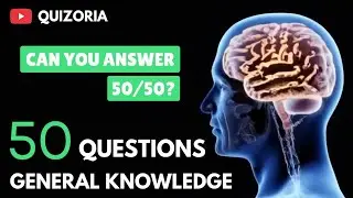 Only Geniuses Can Solve All 50 GK Questions! 🧠 | Ultimate General Knowledge Challenge