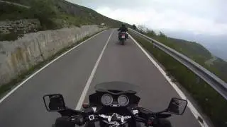 Somewhere in the Alps on my V-Strom (2010)