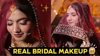 😍✅AFFORDABLE BRIDAL MAKEUP TUTORIAL STEP BY STEP | NIKAH BRIDAL MAKEUP #bridalmakeup #2025 