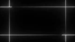 Glowing frame black screen | Neon light border | Frame template video background
