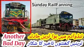 Train Hits Truck - Rail Operation Delayed in Pakistan | Sunday RailFanning