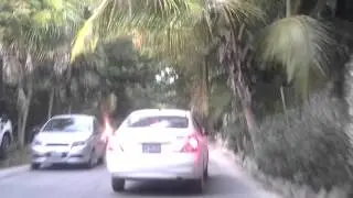 Tulum beach road north 2014b