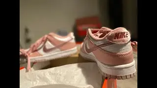 NIKE DUNKS PINK VELVET