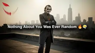 They Thought You Were Random 💥😶‍🌫️ Until Every Pattern Started Leading Back to You - Joker speech