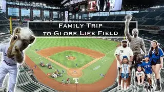 Globe Life Field With 3 Kids!