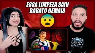 (Games EduUu) EU SÓ QUERIA LIMPAR A CASA! - Paranormal Cleanup (REACT)