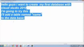 MySQL on Visual Studio 2010