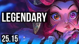 ZOE vs IRELIA (MID) | 6 solo kills, Legendary | EUNE Master | 25.15