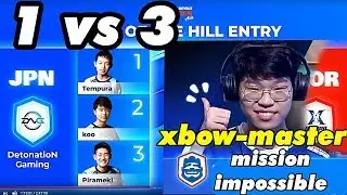 X-BOW MASTER  vs DETONATION GAMING | CRL Asia