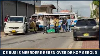 4 doden en 18 gewonden bij aanrijding auto-bus Johannes Mungrastraat I SUN WEB TV I