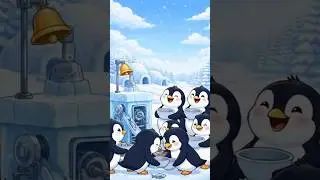 Pip & Blub&rsquo;s Amazing Fish Machine 🐧❄️  Cute Arctic Story #pipandblub #kidsstories  #shortsforkids