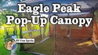Eagle Peak Pop-Up Canopy for Campsite Use