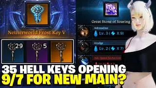 I Opened 35 Lost Ark Paradise Hell Keys On GuardianKnight.. It was INSANE