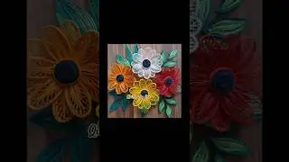 Quilled with a Comb #diy #craft #art #quilling #quillingcrafts #diycrafts #trending #viral #shorts