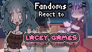 FANDOMS React To ♥︎LACEY GAMES♥︎ |2/6|FANDOMS|LACEY GAMES/Lacey flash games|~