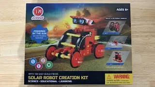 Best STEM Toy CIRO GP Toys STEM Educational 12-in-1 Solar Robot Toys Unboxing Review Gift Science