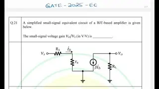 Gate ec2025 solutions part1