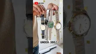 Flipkart 😱best watches under 300₹ | MR DKC #watchaddict #analogwatch #blackwatch