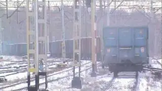 SM31-139 odjeżdża z węglarkami z Rybnika + ekstra klimat!!!!